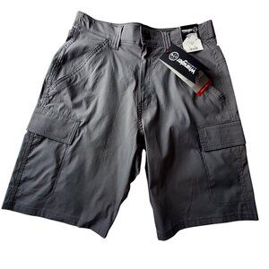 Wrangler All Terrain Gear Mens Cargo Shorts Breathable Versatile Outdoor Size 30
